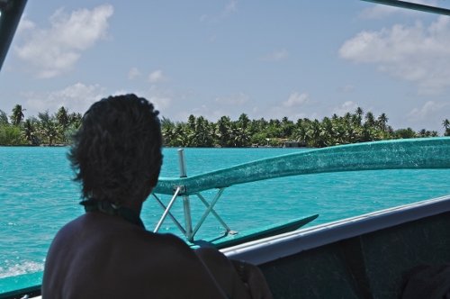 balade sur le lagon de Huahine