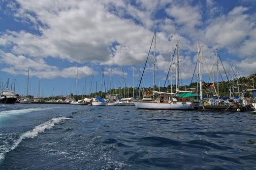 vue côte ouest, marina Taïna, sept 2010 vue côte ouest, marina Taïna
