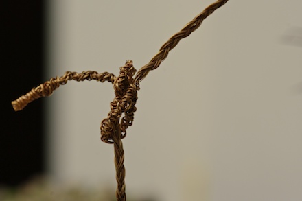 détails de l'attache en fibres de coco détails de l'attache en fibres de coco