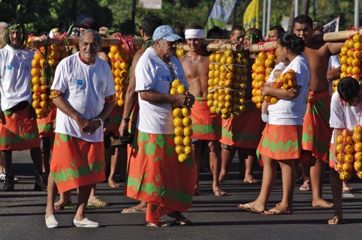 porteurs d'oranges
