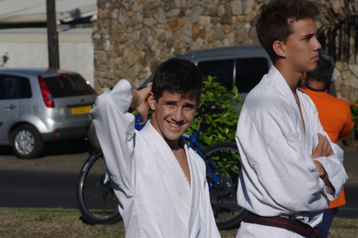 jeunes karatéka