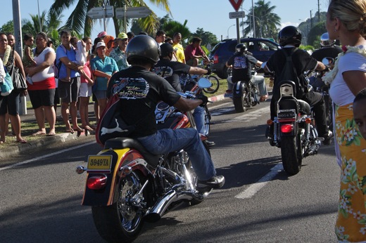 défilé Harley davidson