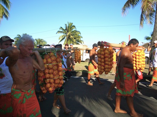 porteurs d'oranges