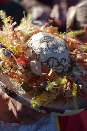 chapeau fleuri