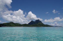 balade lagon Bora Bora