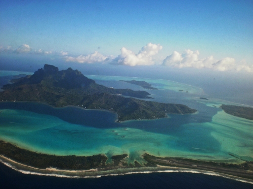 Bora Bora et motu, sep 2009 Bora Bora et motu