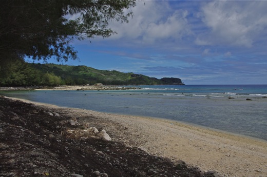 Rurutu côte ouest, dec 2010 Rurutu côte ouest