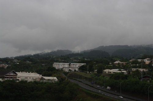 côté montagne vers l'Université