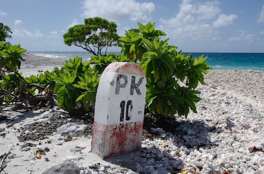 PK 10 : terminus côté lagon passe nord