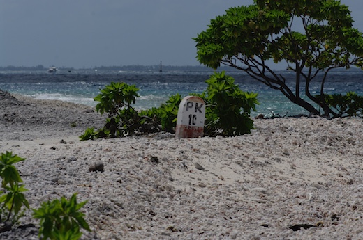 Pk 10 : vue sur la passe Garuae Fakarava nord