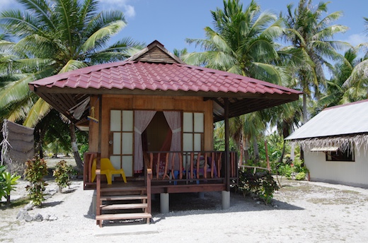 bungalow plage pension Veke Veke