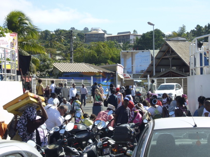 arrivée à Mamoudzou arrivée à Mamoudzou