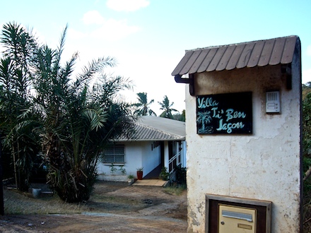 Villa TI'BEN Lagon, juillet 2009 Villa TI'BEN Lagon