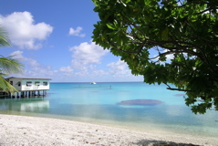 ferme perlière dans les Tuamotu