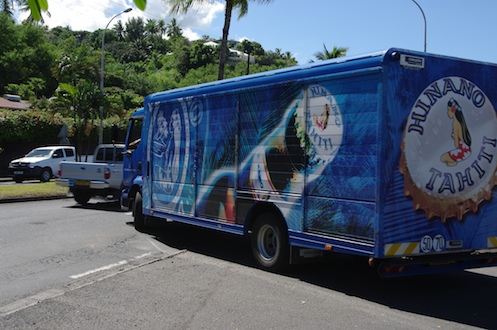 camion livraison Hinano