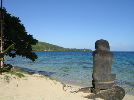 plage de la pension Mauarii